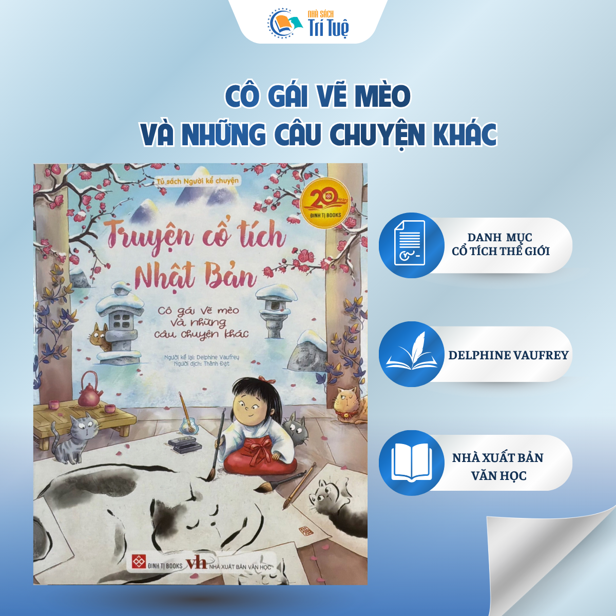 Truyện Cổ Tích Nhật Bản - Cô Gái Vẽ Mèo Và Những Câu Chuyện Khác