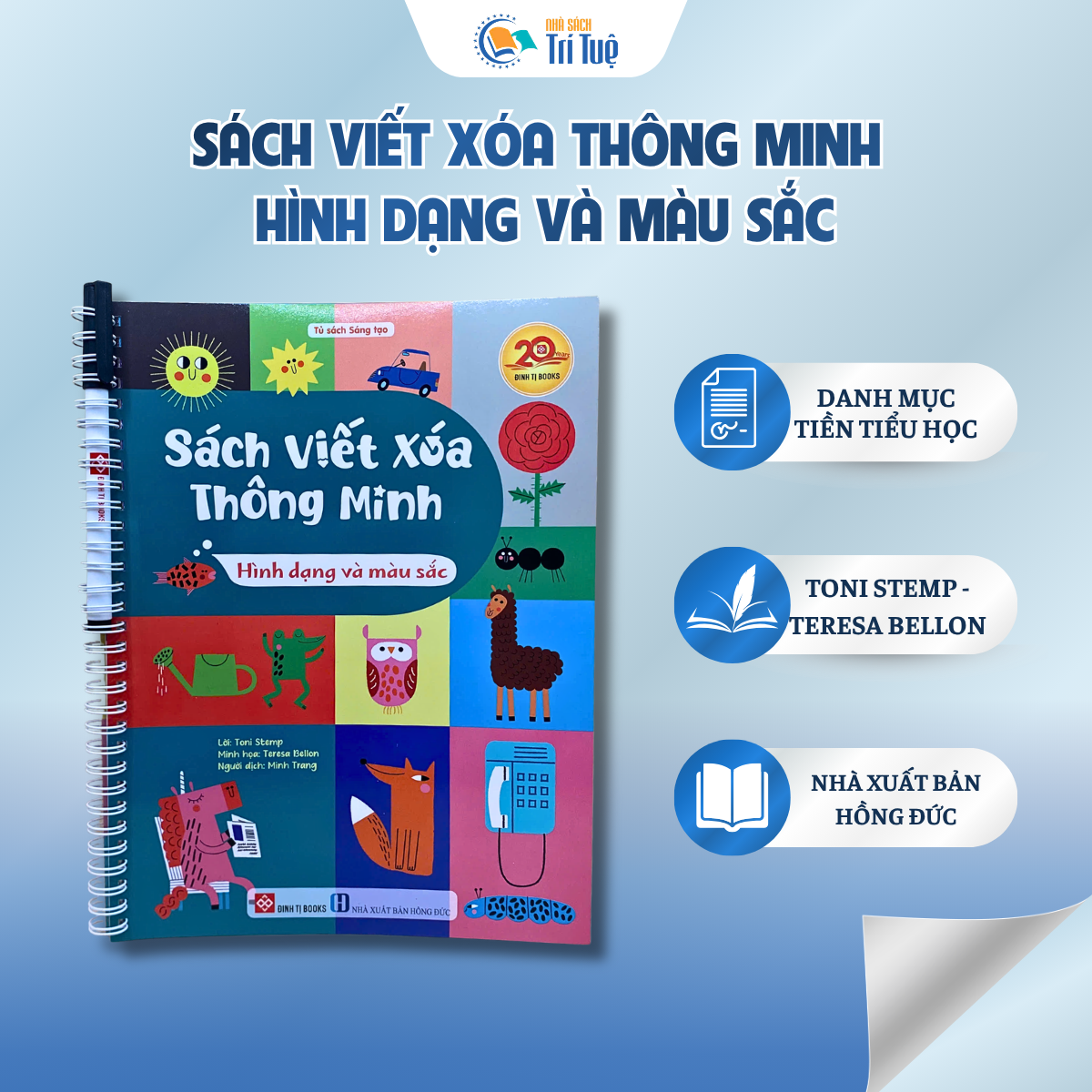 Sách Viết Xóa Thông Minh - Hình Dạng Và Màu Sắc