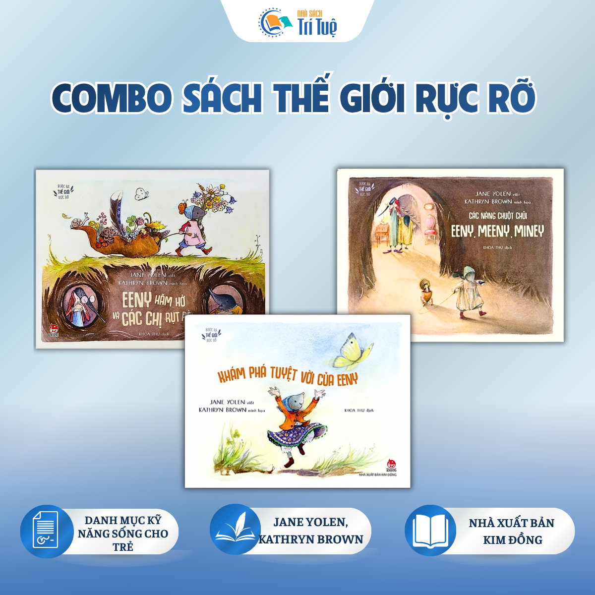 Combo Sách thế giới rực rỡ (3 cuốn)