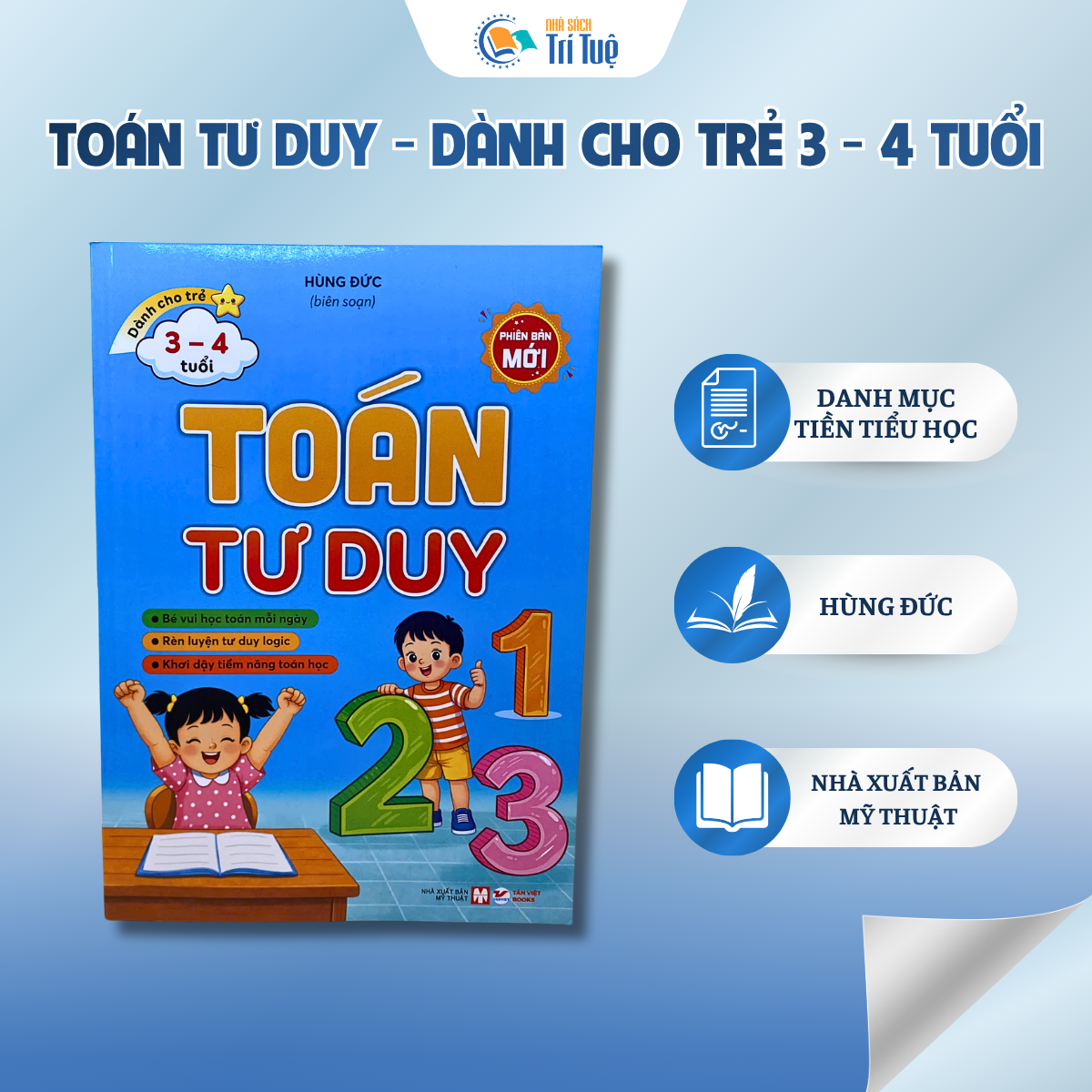 Toán Tư Duy - Dành cho trẻ 3 - 4 tuổi