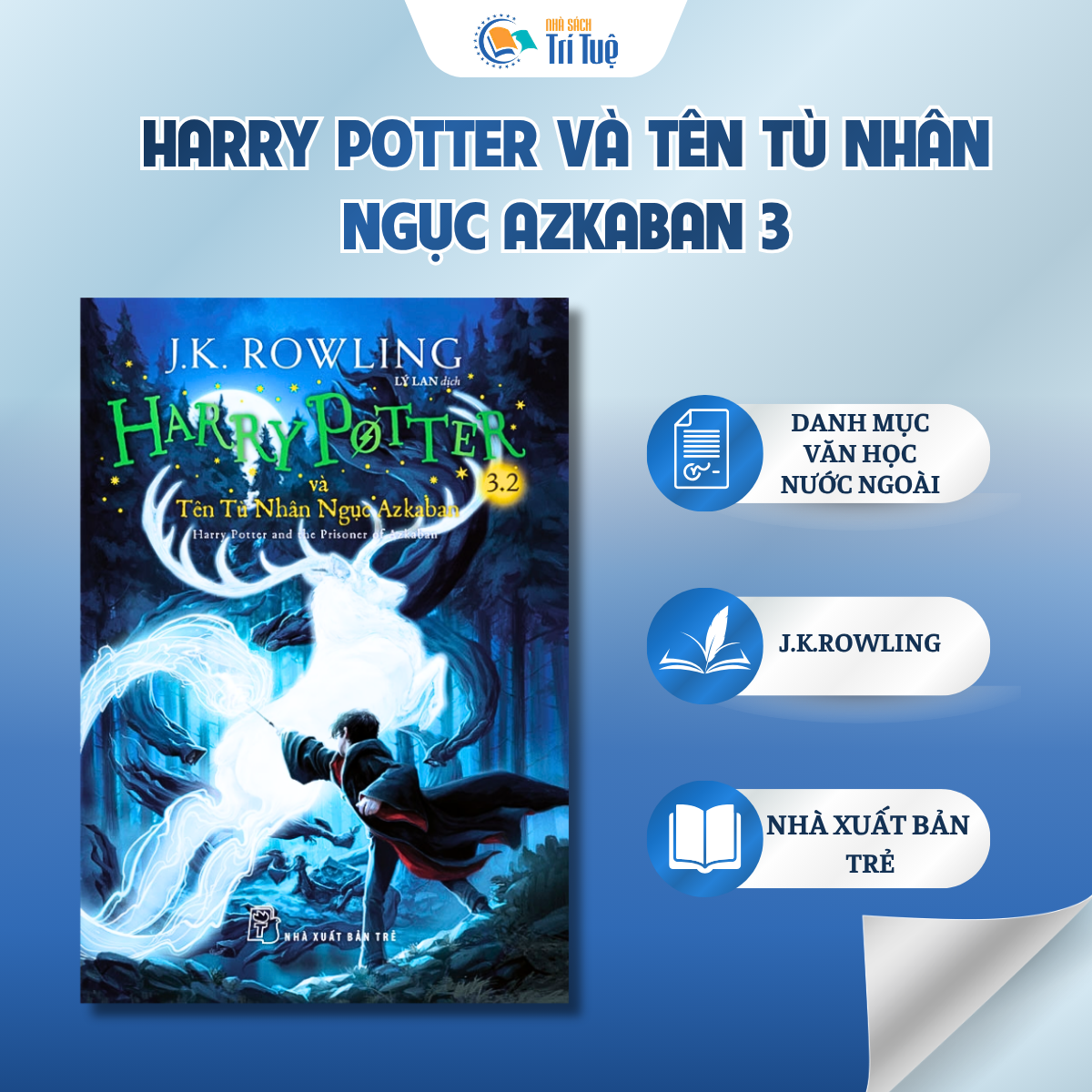 Harry Potter và tên tù nhân ngục Azkanban Tập 3 - Set 3 cuốn khổ nhỏ
