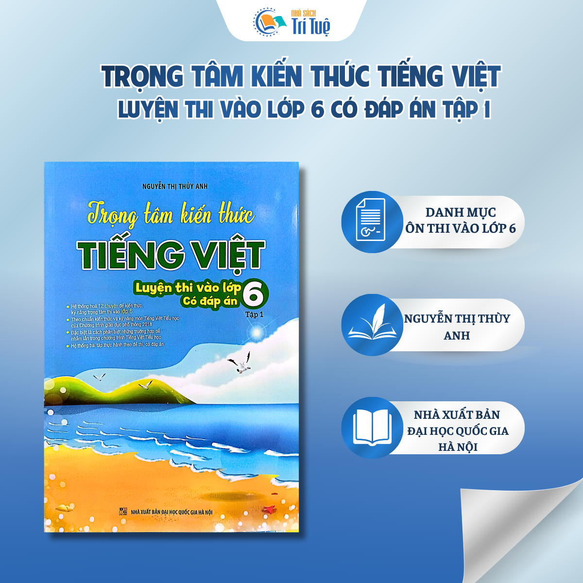 Trọng tâm kiến thức tiếng việt tập 1 - Luyện thi vào lớp 6 CĐA