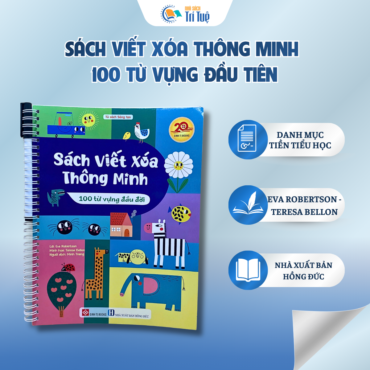 Sách Viết Xóa Thông Minh - 100 Từ Vựng Đầu Tiên