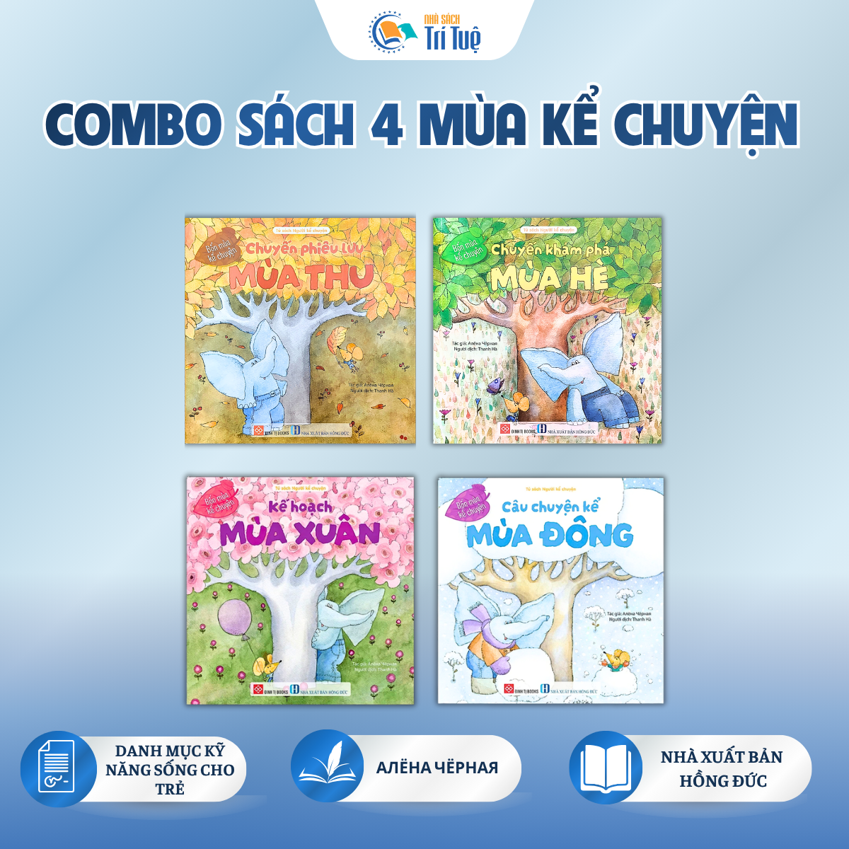 Combo Sách 4 mùa kể chuyện (4 cuốn)