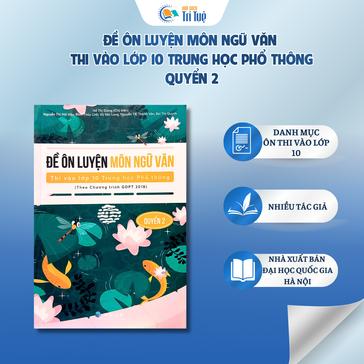 Đề ôn luyện môn Ngữ Văn thi vào lớp 10 THPT - Quyển 2
