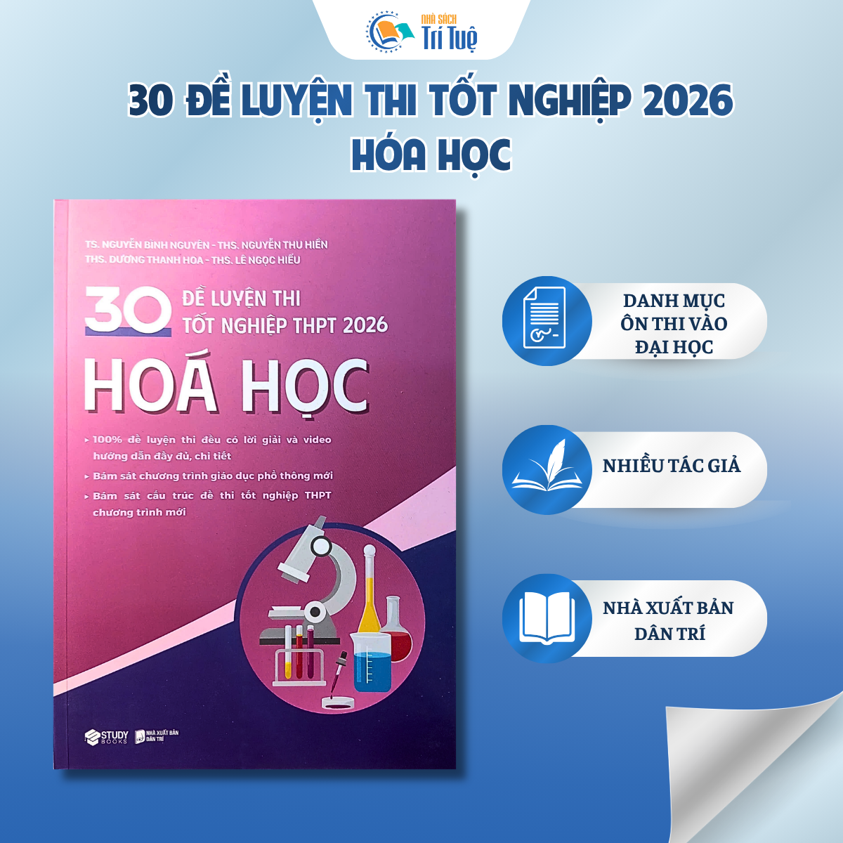 30 đề luyện thi tốt nghiệp THPT 2026 - Hóa học
