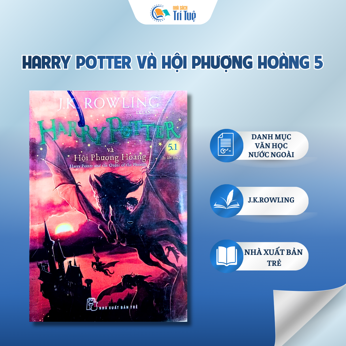 Harry Potter và hội phượng hoàng Tập 5 - Set 7 cuốn khổ nhỏ
