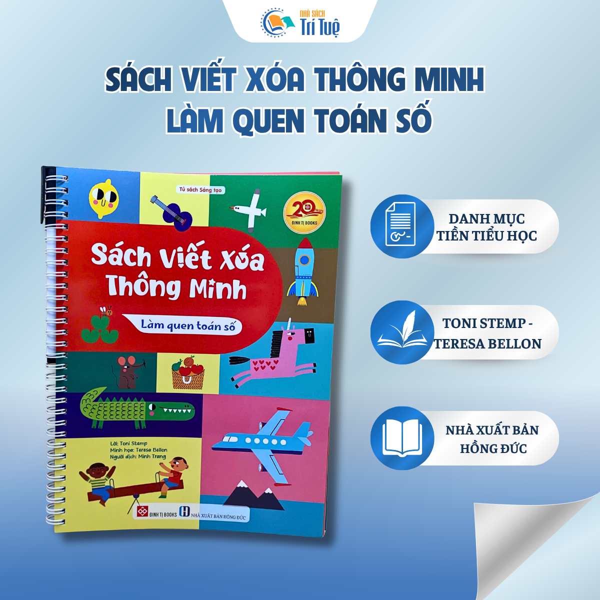 Sách Viết Xóa Thông Minh - Làm Quen Toán Số
