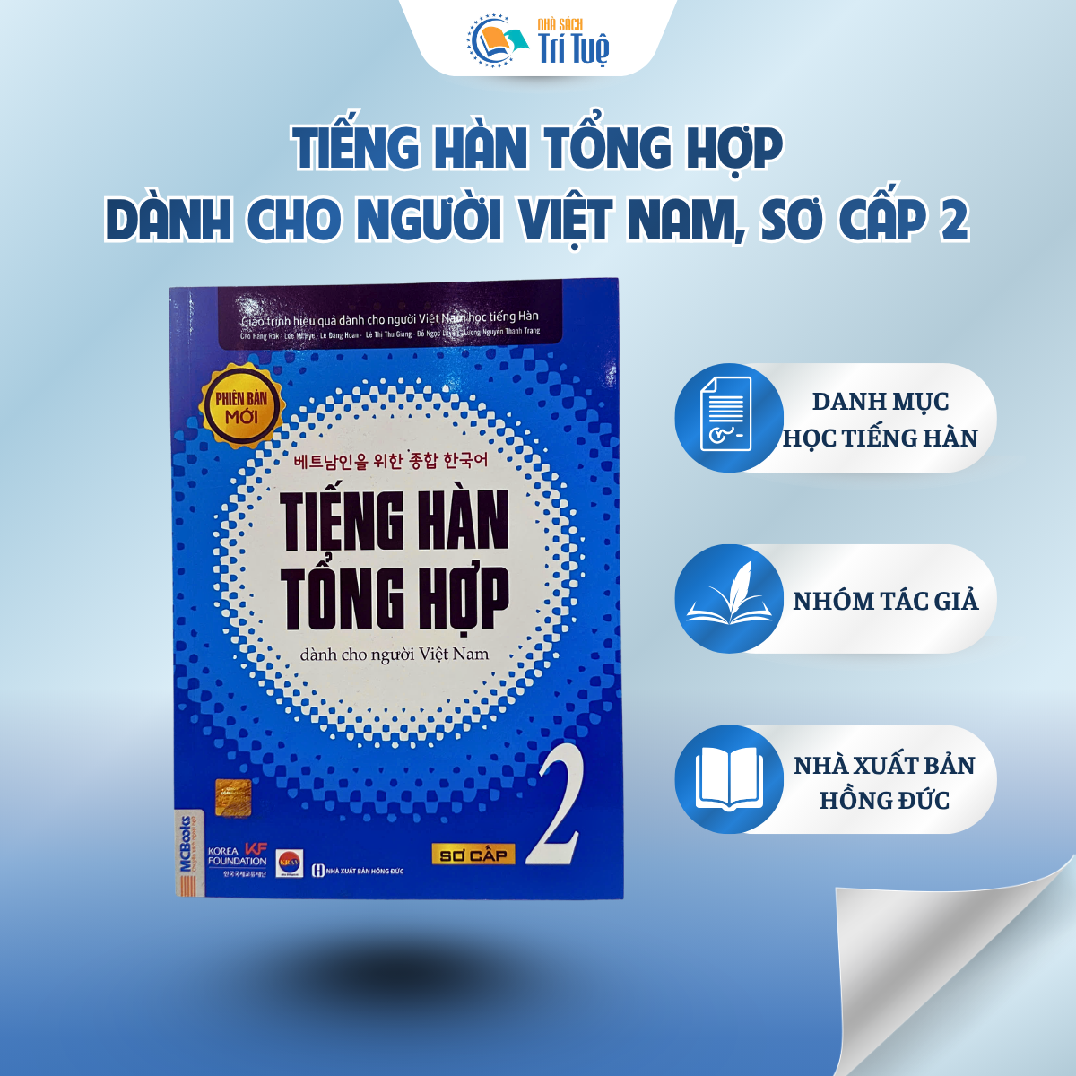 Tiếng Hàn Tổng Hợp Dành Cho Người Việt Nam - Sơ Cấp 2