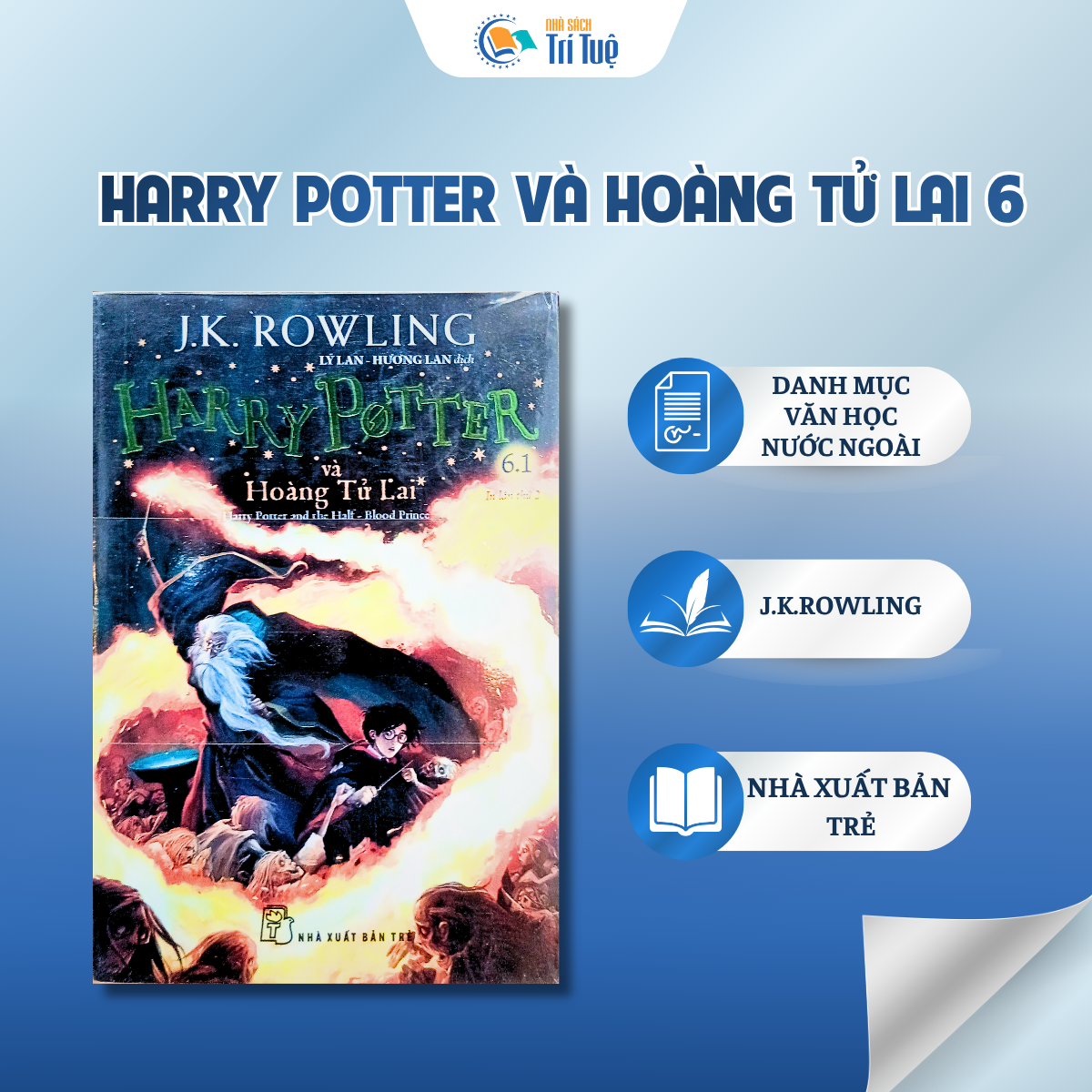 Harry Potter và Hoàng Từ Lai Tập 6 - Set 4 cuốn khổ nhỏ